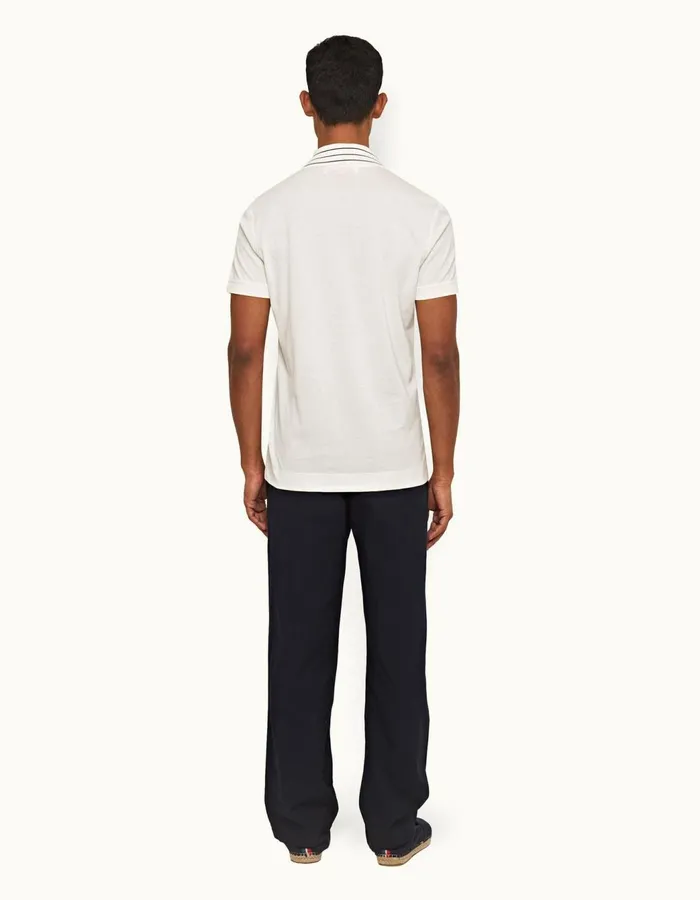 Men Orlebar Brown Trousers Cantwell Night Iris