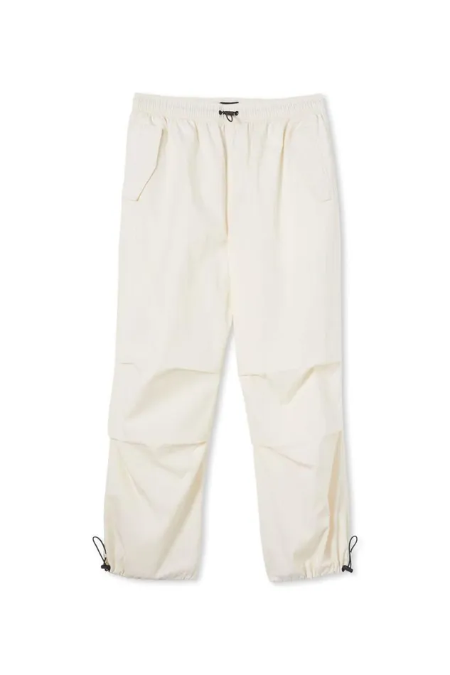 Men Pants Cotton On Parachute Field Pant Ecru