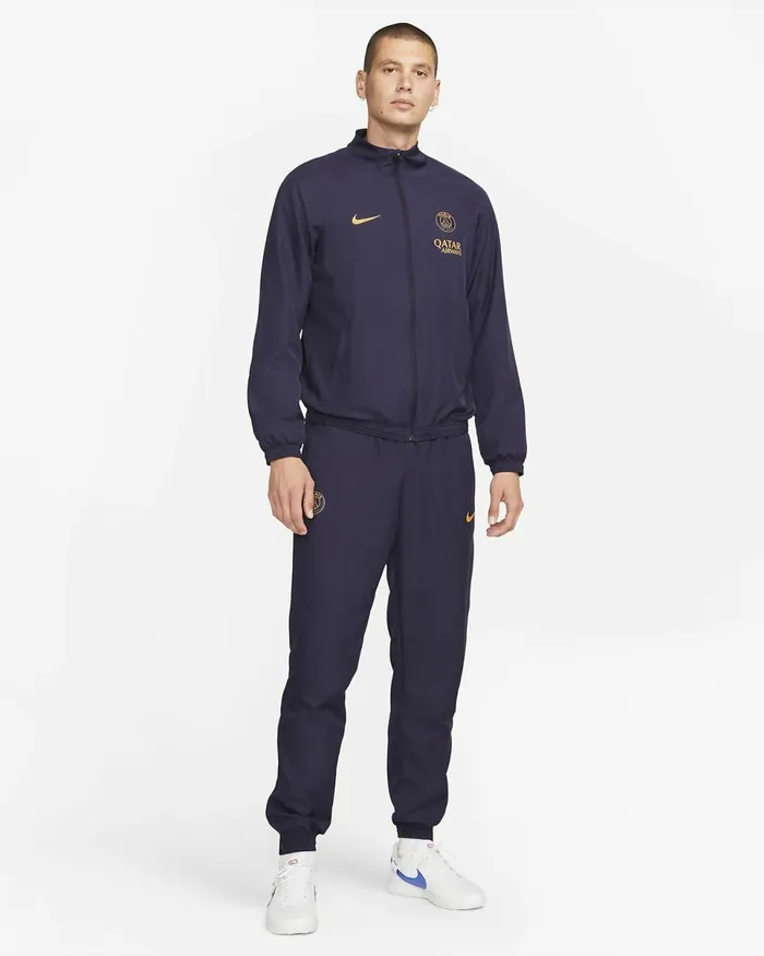Men Paris SaintGermain Strike Blackened Blueblackened Blueteam Redgold Suede Nike Tracksuits Men Paris SaintGermain Strike Blackened Blueblackened Blueteam Redgold Suede Nike Tracksuits