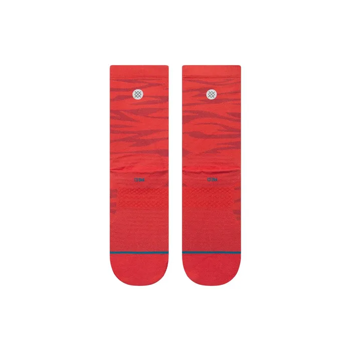 Men Performance Crew Socks Ul Ridge 8211 Red Stance Crew