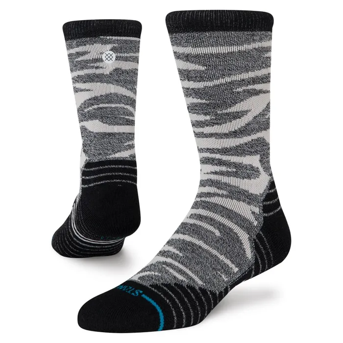 Men Performance Wool Hiking Socks Roczy 8211 Grey Stance Crew