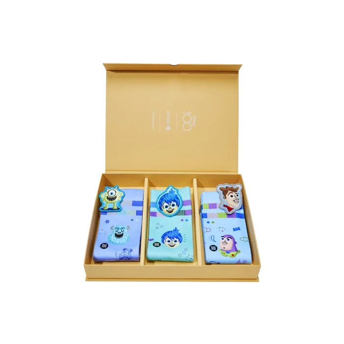 Men Pixar X By Ryan Bubnis Untitled Poly Crew Socks Box Set Multi Stance Crew