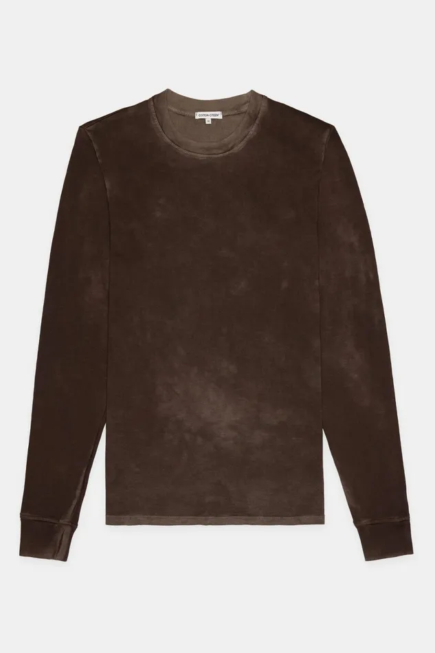 Men Presley Long Sleeve Shirt Vintage Espresso COTTON CITIZEN Shirts