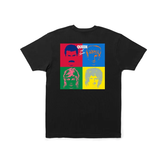 Men Queen X Hot Space TShirt Black Stance Graphics