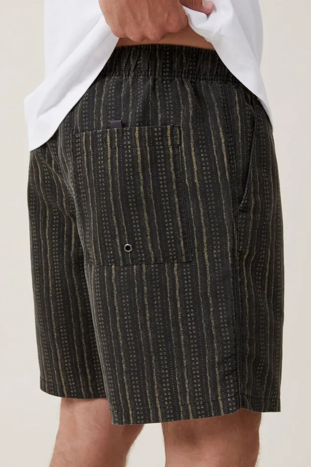 Men Shorts Cotton On Kahuna Short Black Vertical
