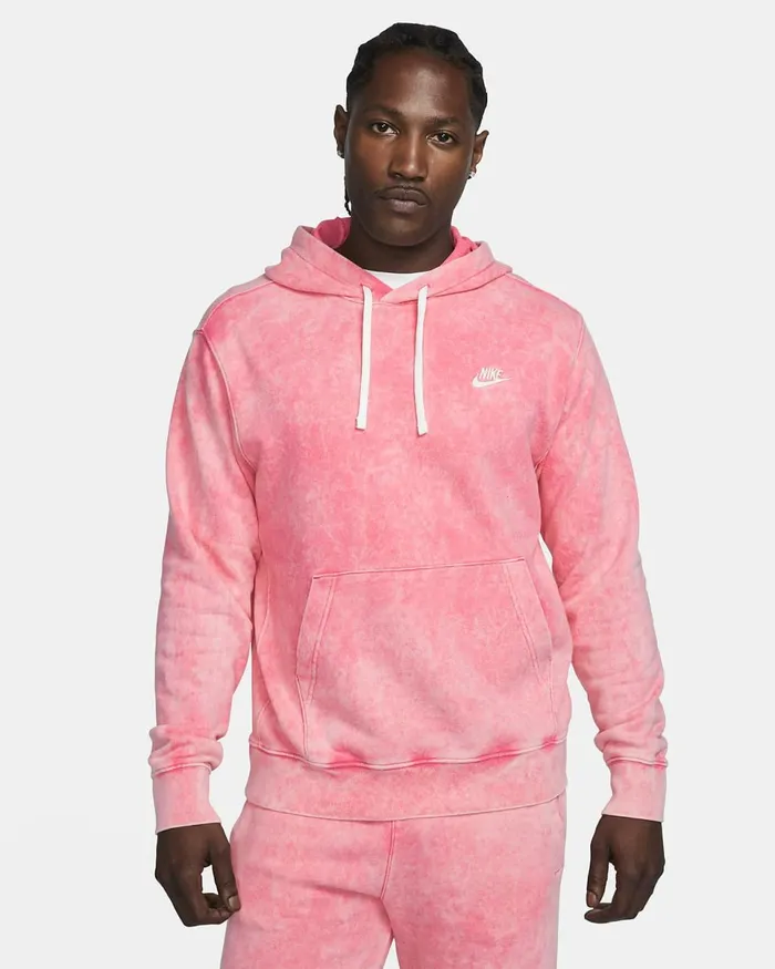 Men Sportswear Club Pinksiclesail Nike Hoodies And Sweatshirts