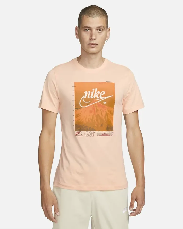 Men Sportswear Ice Peach Nike Tops And TShirts