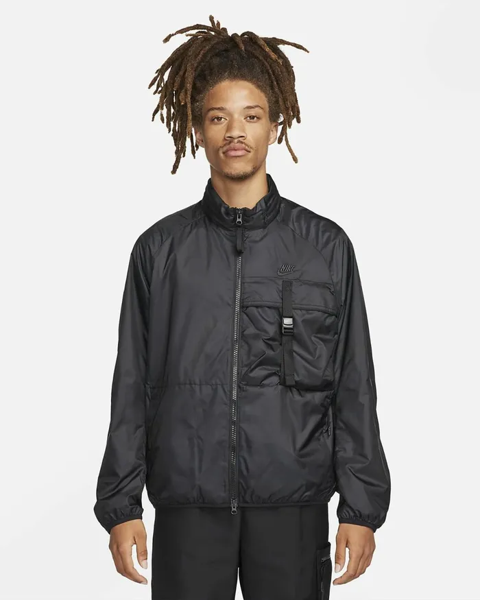 Men Sportswear Tech Woven Blackblack Nike Jackets