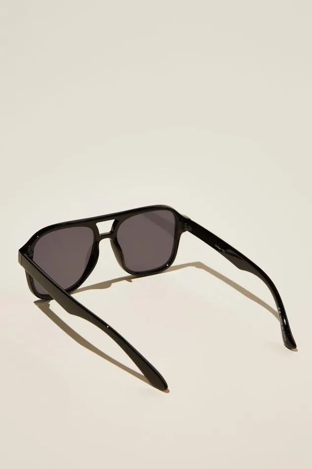 Men Sunglasses Cotton On The Law Sunglasses Blackblack Smoke