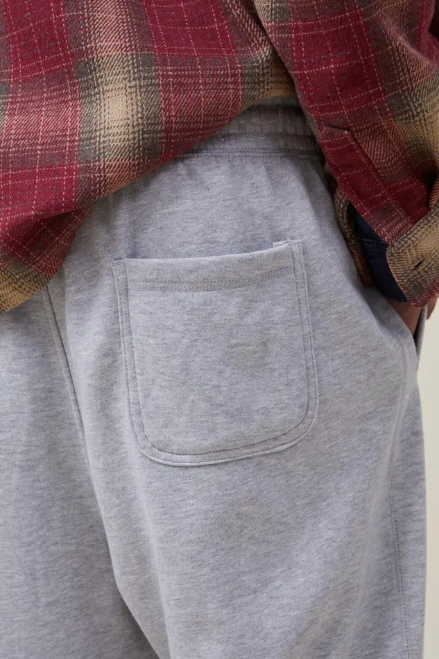 Men Sweats and Hoodies Cotton On Loose Fit Track Grey Marle