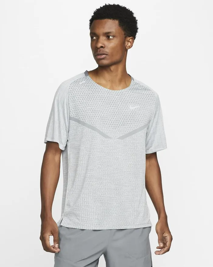 Men Tech Knit Smoke Greygrey Fog Nike Tops And TShirts