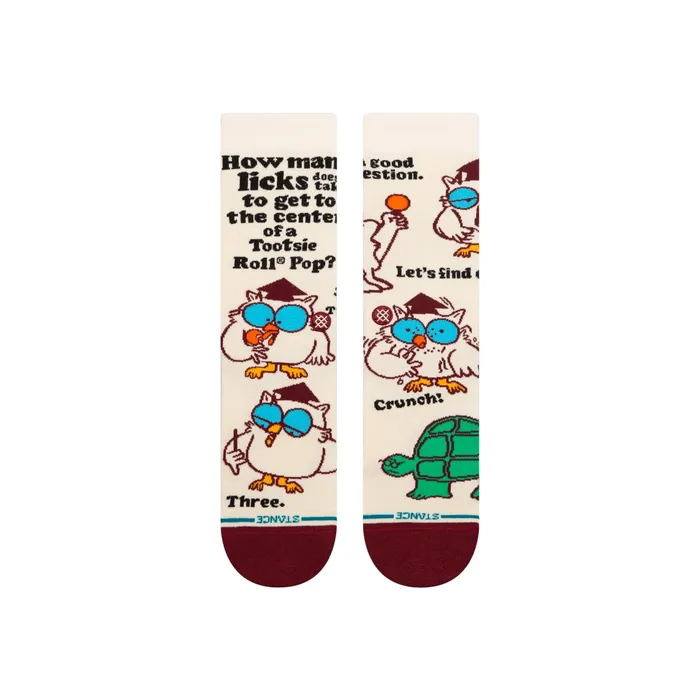 Men Tootsie X Mr Owl Crew Socks Canvas Stance Crew