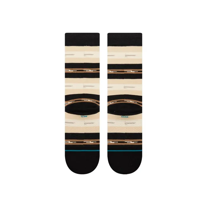Men Trailbound Crew Socks Black Stance Crew