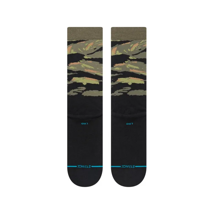 Men Warbird Crew Socks Burgundy Stance Crew