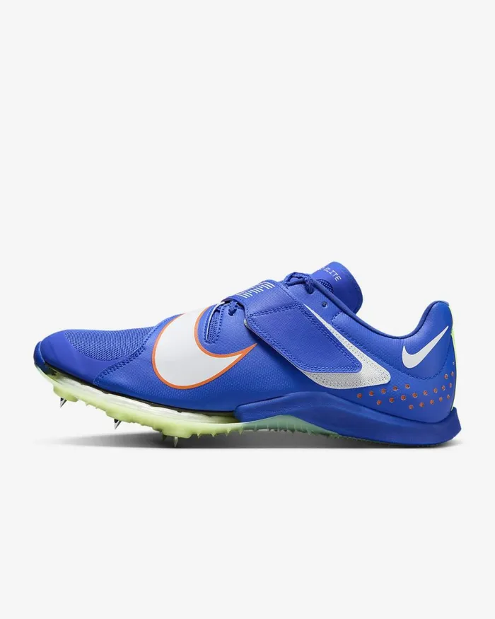 MenWomen Air Zoom Lj Elite Racer Bluesafety Orangewhite Nike Running