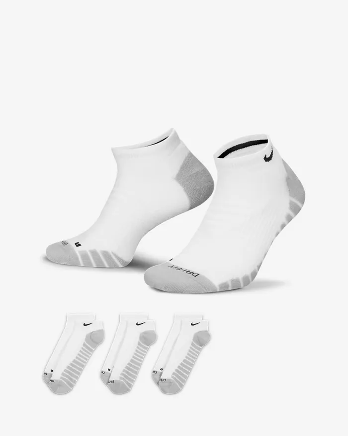 MenWomen Everyday Max Cushioned Whitewolf Greyblack Nike Socks