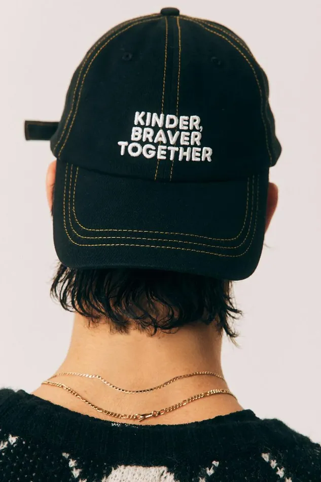 MenWomen Gifting Cotton On Born This Way Foundation Cap Washed Black