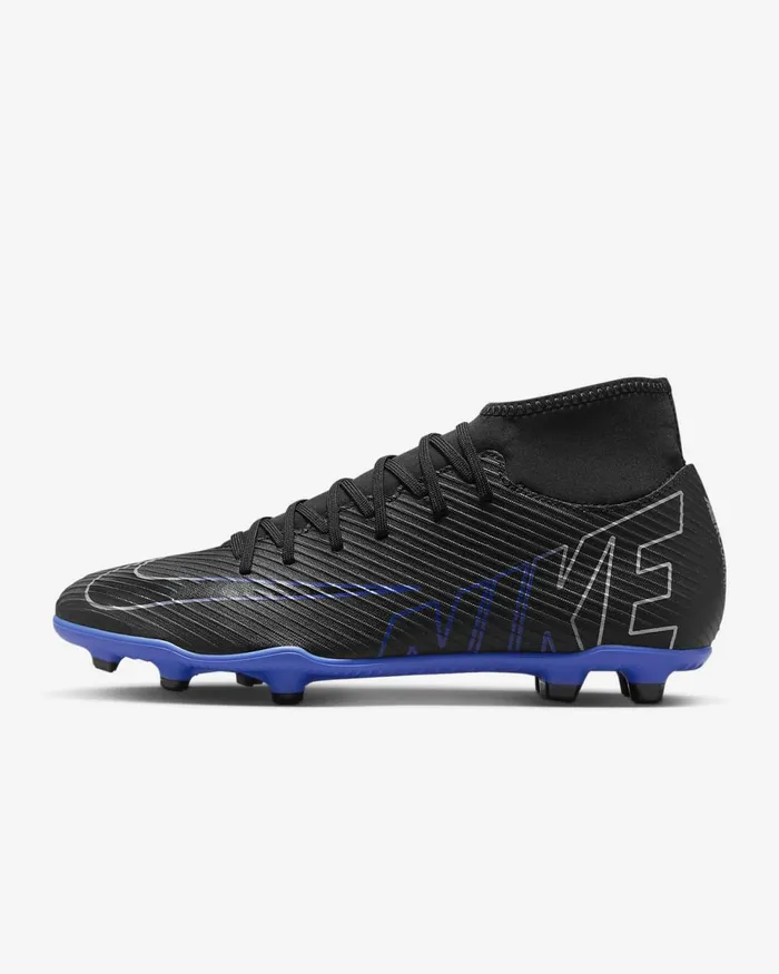 MenWomen Mercurial Superfly 9 Club Blackhyper Royalchrome Nike Football