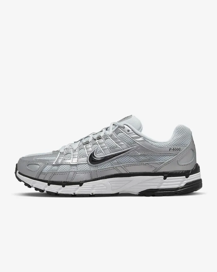 MenWomen P6000 Whitemetallic Silverpure Platinumblack Nike Lifestyle
