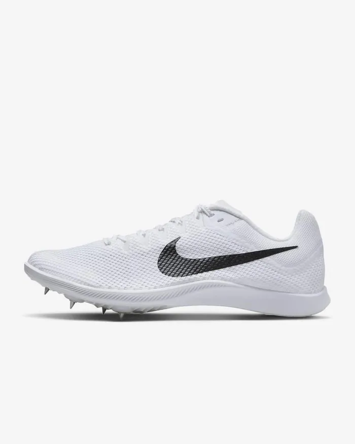 MenWomen Rival Distance Whitemetallic Silverpure Platinumblack Nike Running
