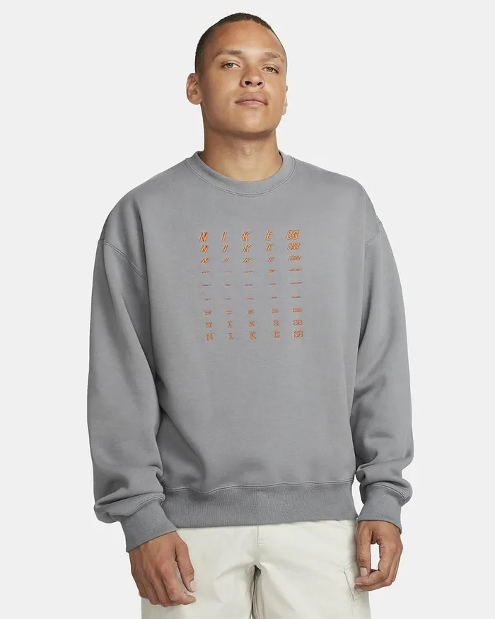 MenWomen Sb Smoke Grey Nike Hoodies And Sweatshirts