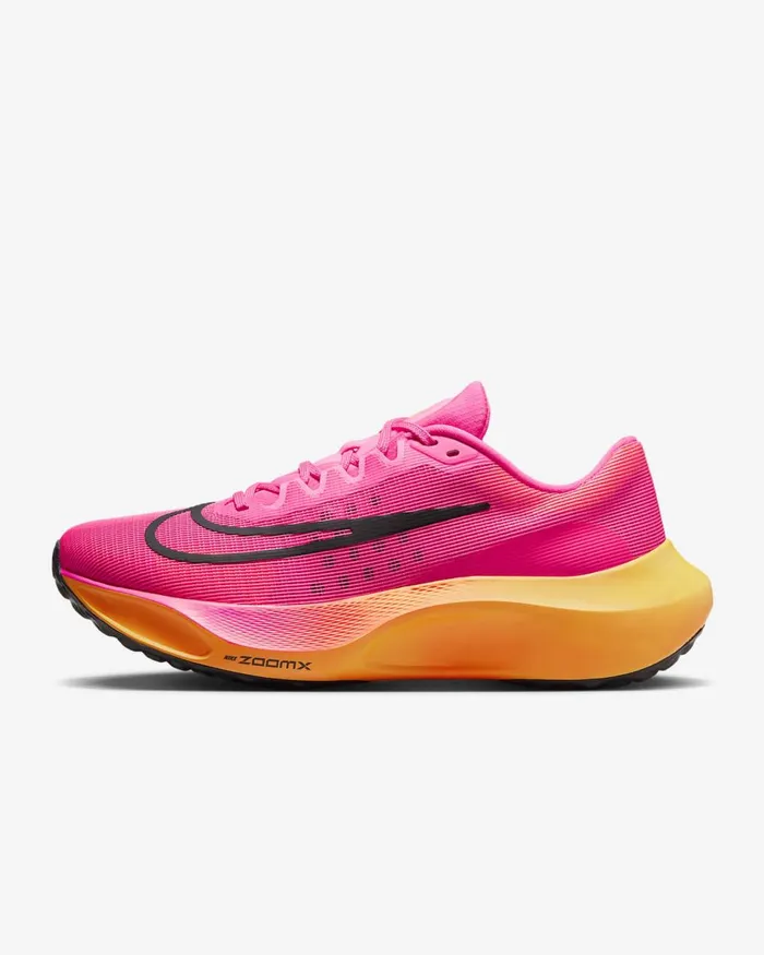 Men Zoom Fly 5 Hyper Pinklaser Orangeblack Nike Running