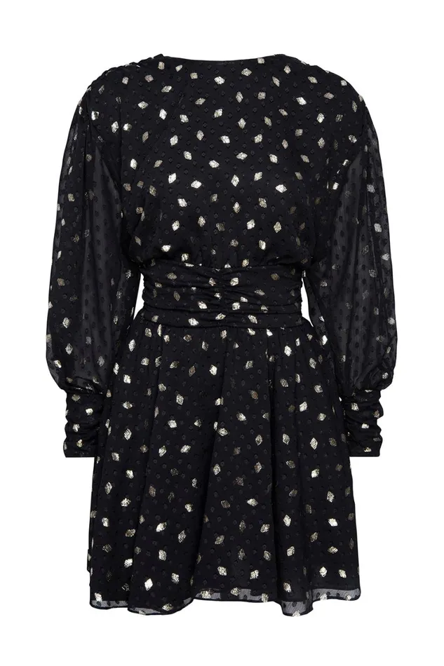 MISA Los Angeles Dresses Women DAVIE DRESS Diamond Clip Dot