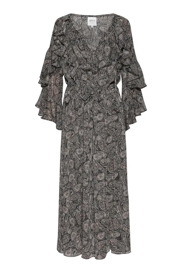 MISA Los Angeles Dresses Women DONNA DRESS Paisley Shimmer