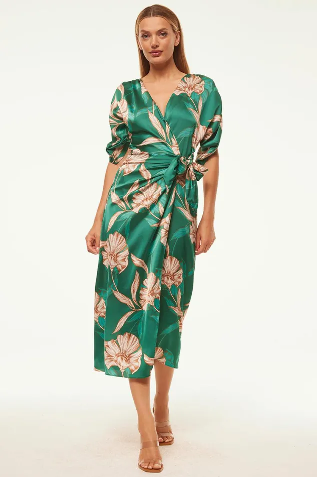 MISA Los Angeles Dresses Women FRANCESCA DRESS Cartagena Flora