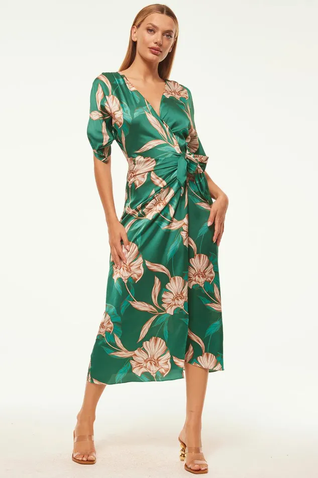 MISA Los Angeles Dresses Women FRANCESCA DRESS Cartagena Flora