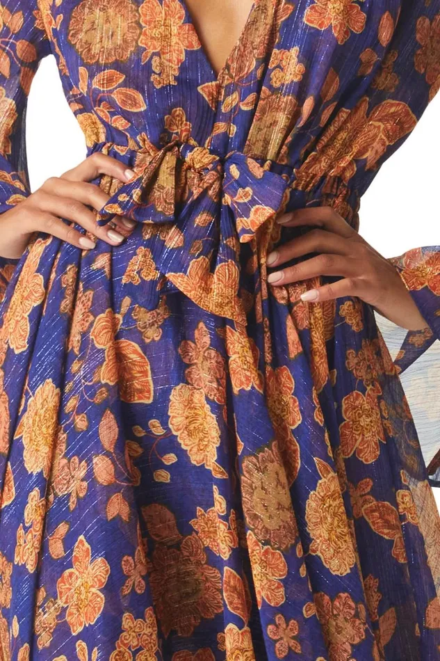MISA Los Angeles Dresses Women GIA DRESS Blue Marigold