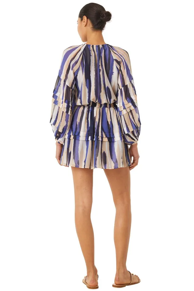 MISA Los Angeles Dresses Women KARLINA DRESS Striped Instinct