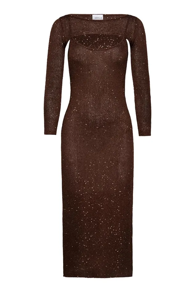 MISA Los Angeles Dresses Women LISETTE DRESS Lipstick Red