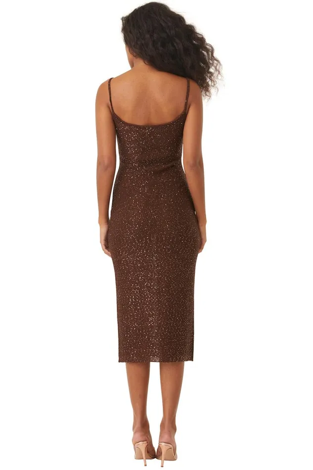 MISA Los Angeles Dresses Women LISETTE DRESS Lipstick Red