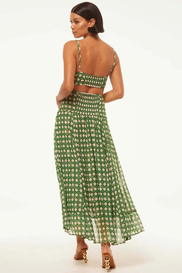 MISA Los Angeles Dresses Women MILA DRESS Rattan Tile Mix