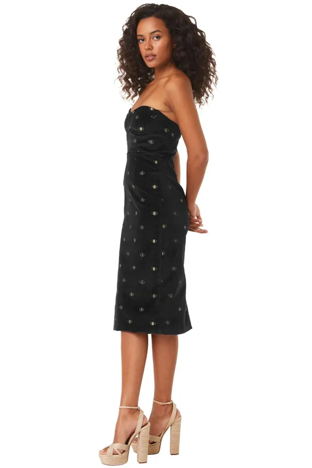 MISA Los Angeles Dresses Women PERRIN DRESS Black