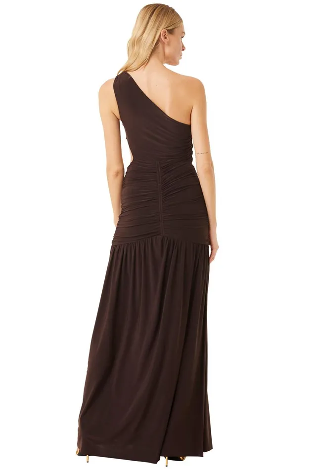 MISA Los Angeles Dresses Women SAMSARA DRESS Espresso
