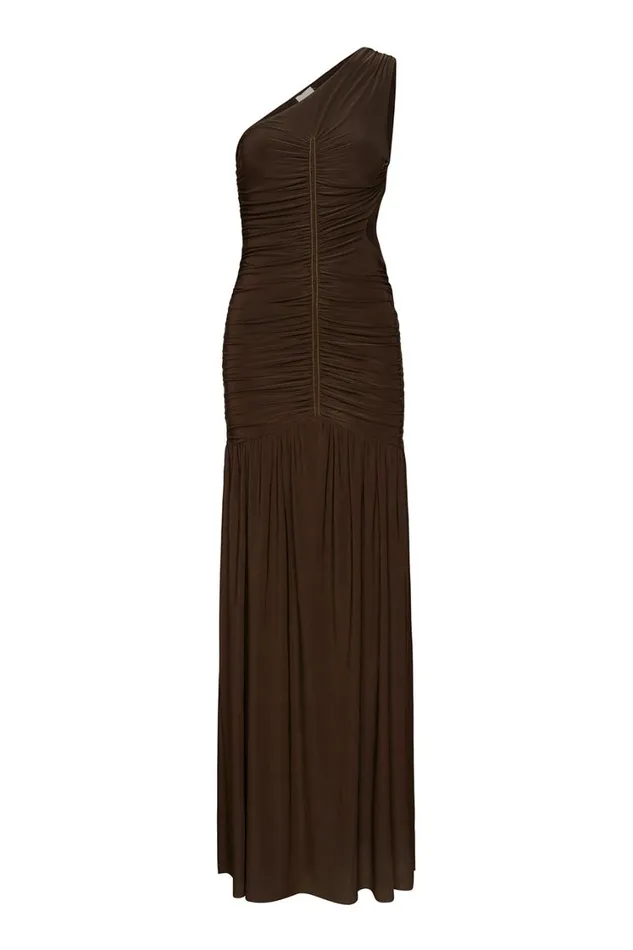 MISA Los Angeles Dresses Women SAMSARA DRESS Espresso