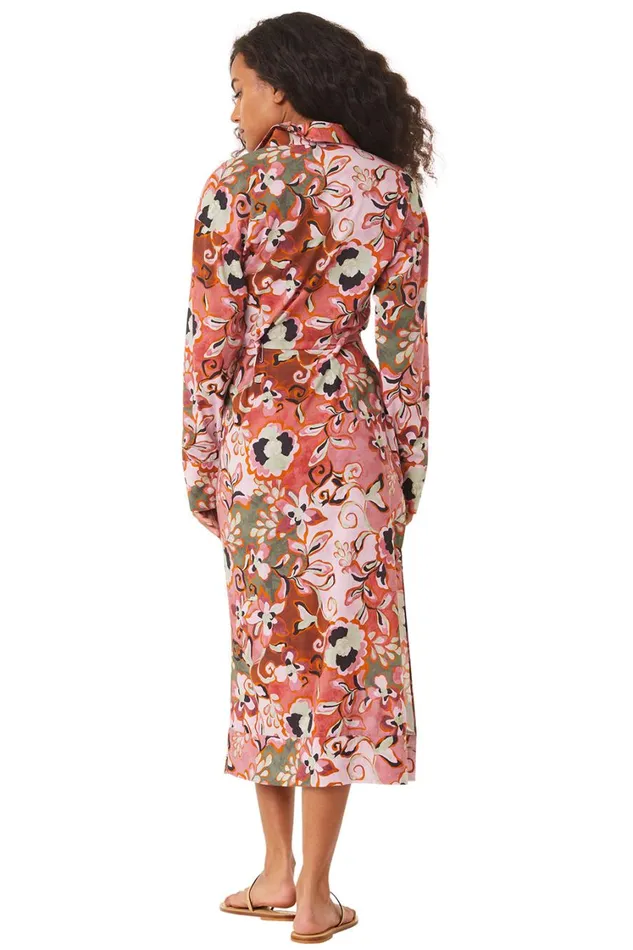 MISA Los Angeles Dresses Women SUNG DRESS Resort Batik Cotton Rayon