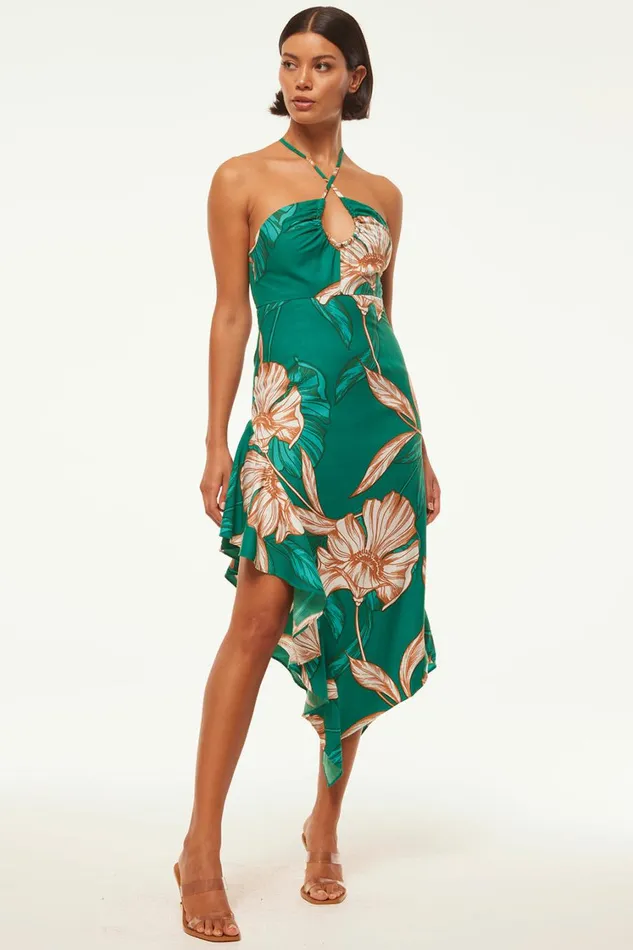 MISA Los Angeles Dresses Women VALERIA DRESS Cartagena Flora