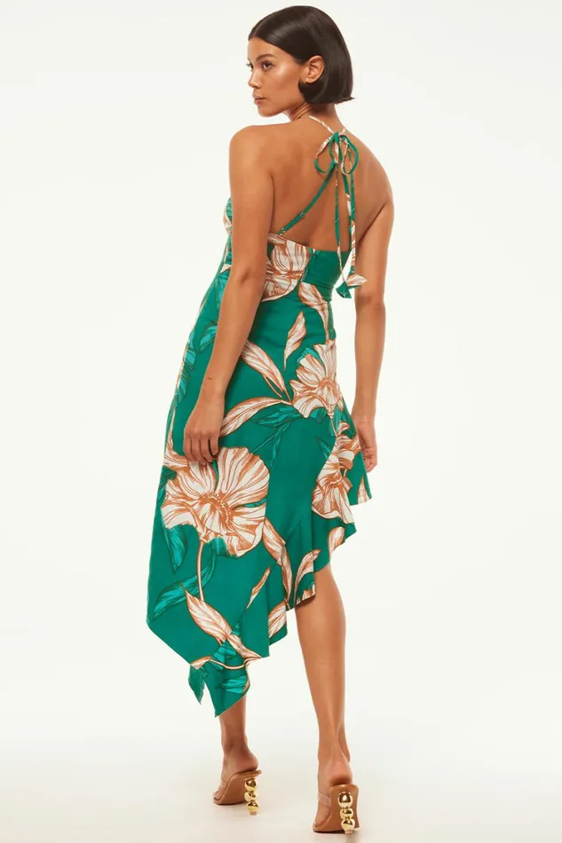 MISA Los Angeles Dresses Women VALERIA DRESS Cartagena Flora