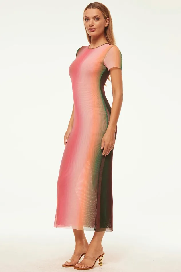 MISA Los Angeles Dresses Women VANESSA DRESS Cali Ombre