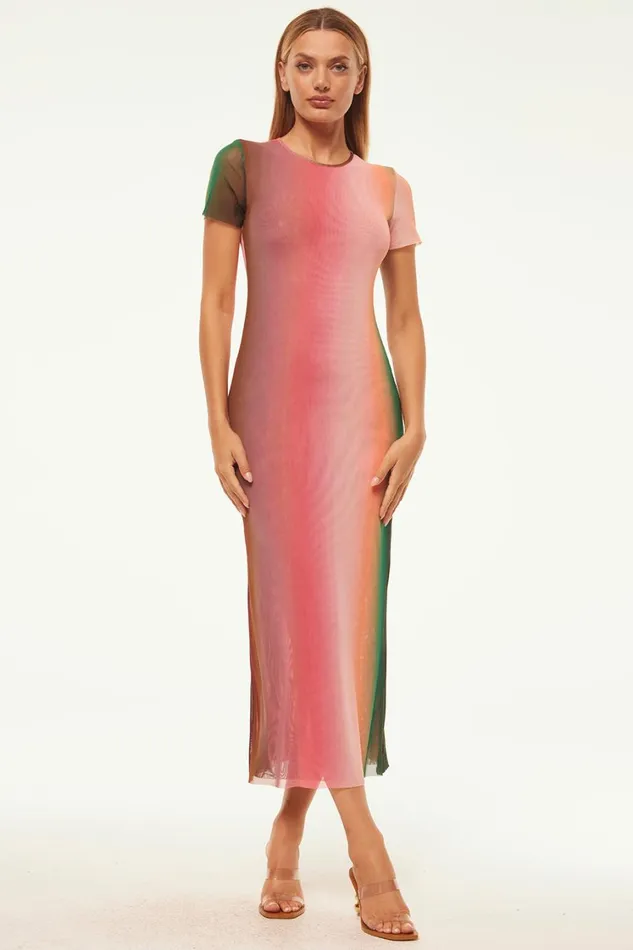 MISA Los Angeles Dresses Women VANESSA DRESS Cali Ombre