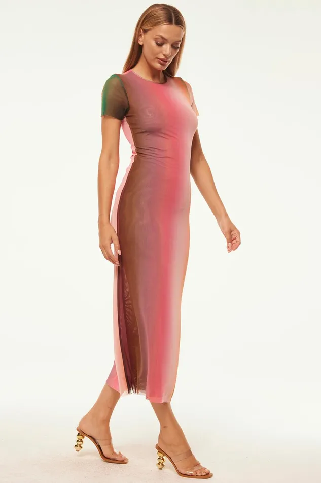 MISA Los Angeles Dresses Women VANESSA DRESS Cali Ombre