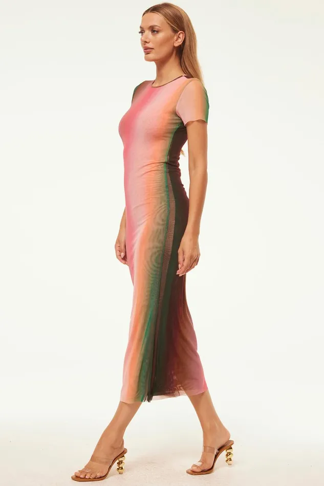 MISA Los Angeles Dresses Women VANESSA DRESS Cali Ombre