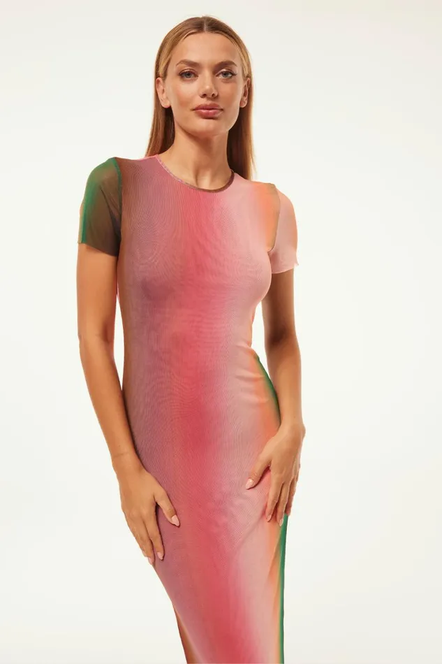 MISA Los Angeles Dresses Women VANESSA DRESS Cali Ombre