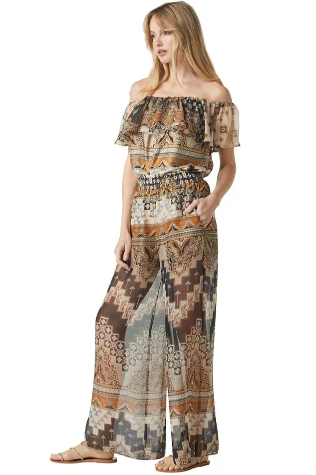 MISA Los Angeles Pants Women PIA PANT Alhambra Mosaic