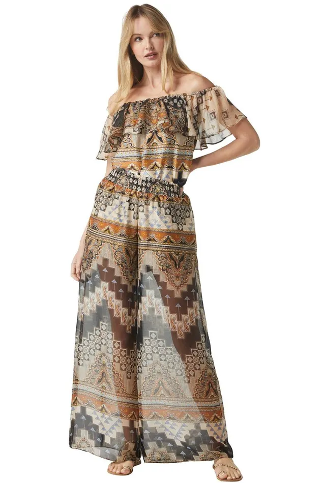 MISA Los Angeles Pants Women PIA PANT Alhambra Mosaic