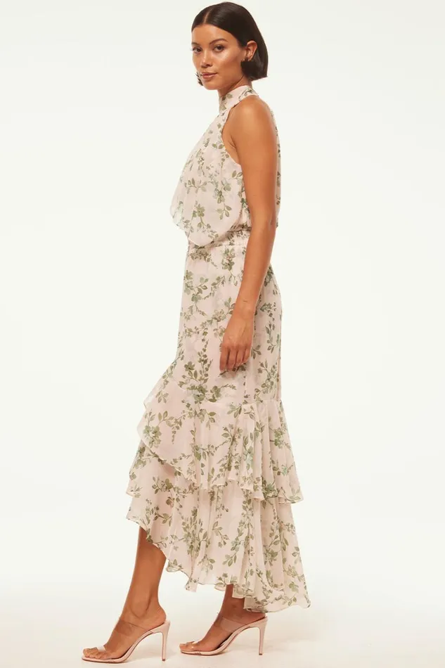 MISA Los Angeles Skirts and Shorts Women SEVA SKIRT White Sage Botanica