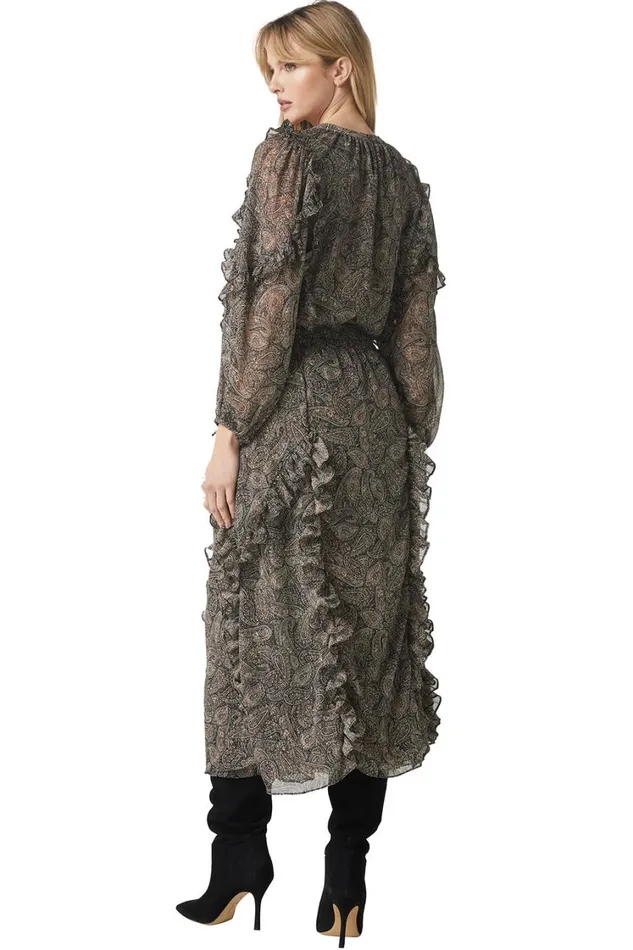 MISA Los Angeles Tops Women ALBERTINA TOP Paisley Shimmer